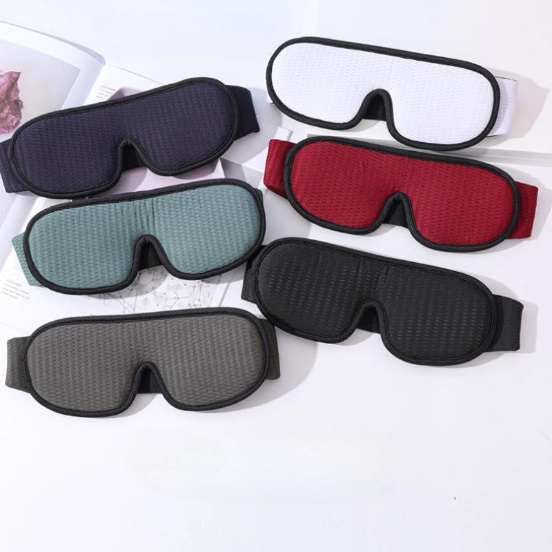3D Padded Sleep Mask to Block Light for Restful Sleep