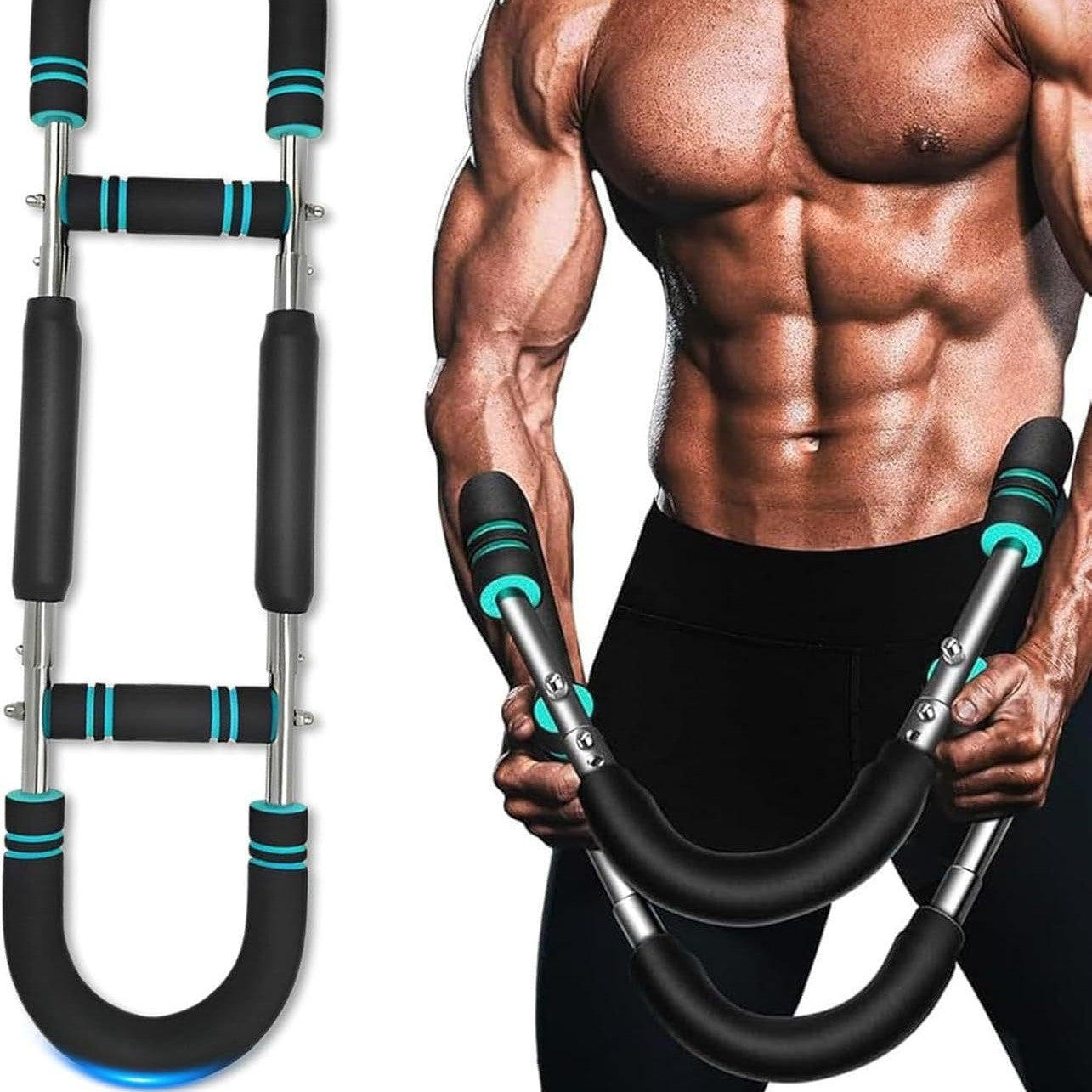 Adjustable Multi-Functional U-Shaped Device for Chest and Arm Training