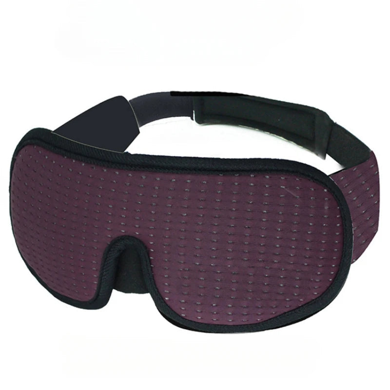 3D Padded Sleep Mask to Block Light for Restful Sleep