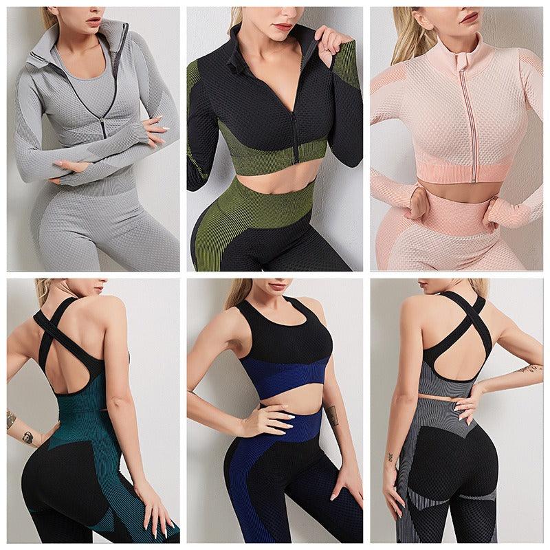 Signature Collection Yoga Set: Sports Bra and Leggings for Women