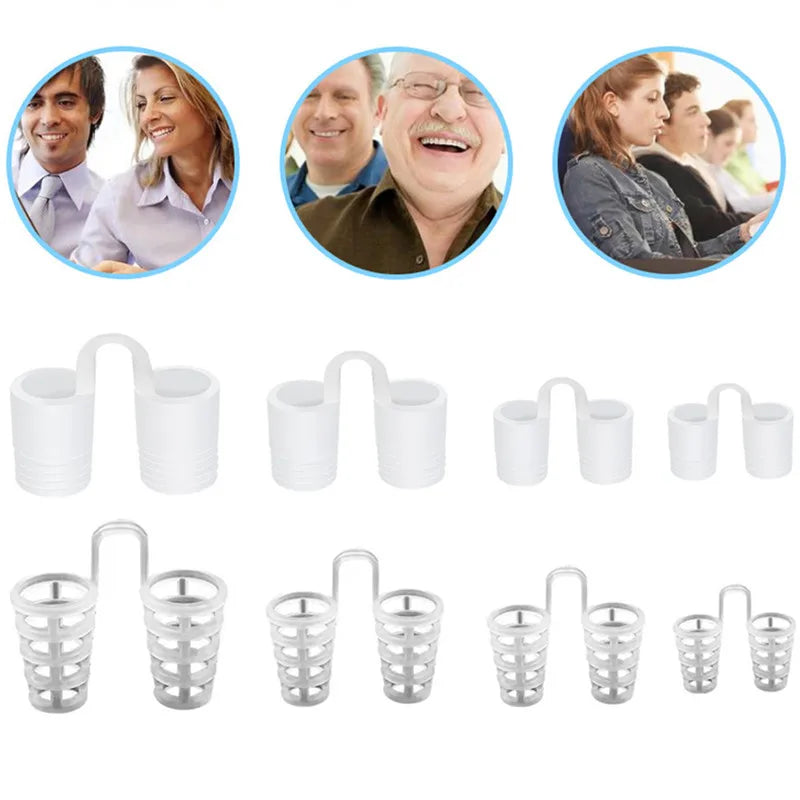 Anti-Snore Apnea Nose Clip for Breathe Support and Sleep