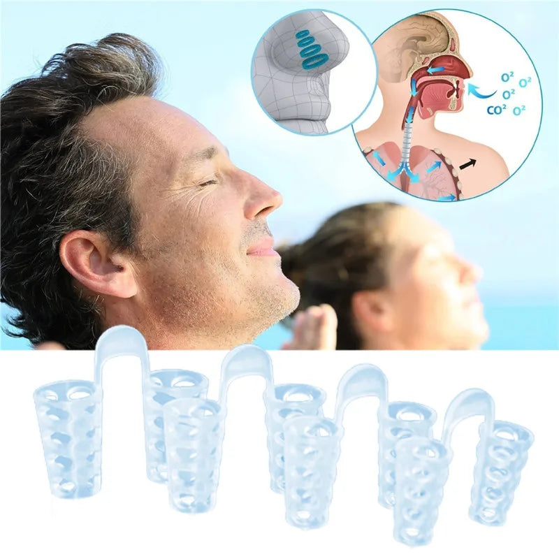 Anti-Snore Apnea Nose Clip for Breathe Support and Sleep