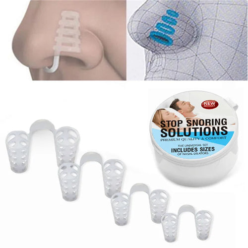 Anti-Snore Apnea Nose Clip for Breathe Support and Sleep