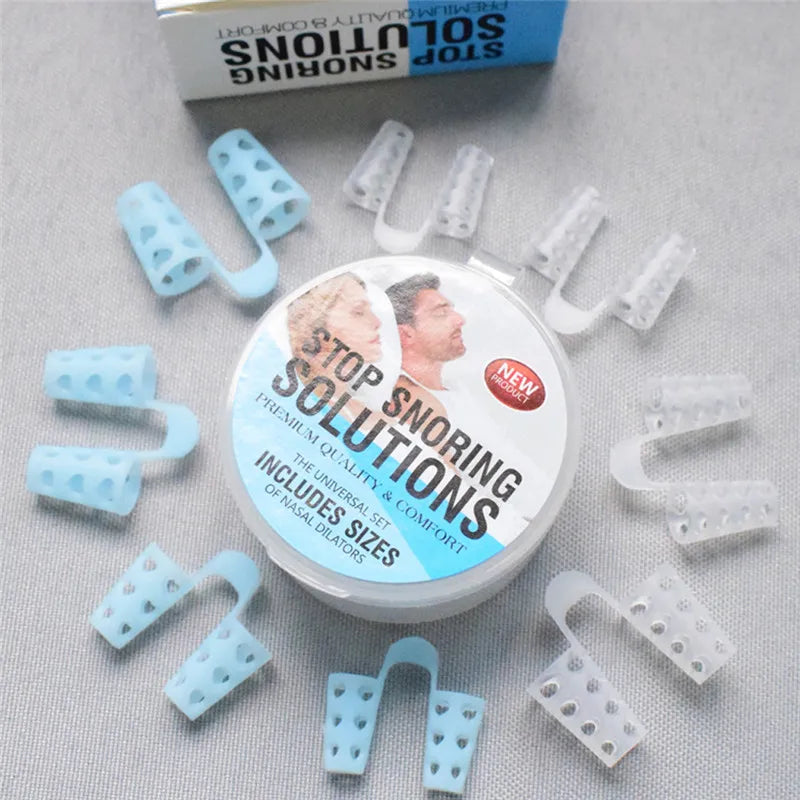 Anti-Snore Apnea Nose Clip for Breathe Support and Sleep