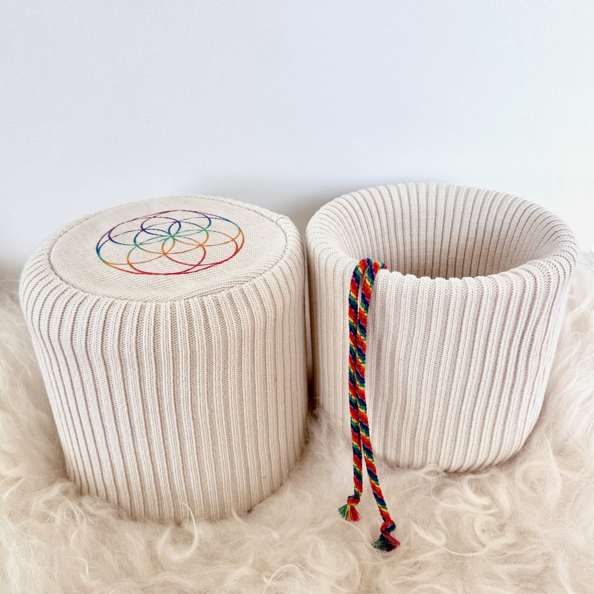 Harmonic Life Eco-Luxe Meditation Bowl Cover Size 14/15"