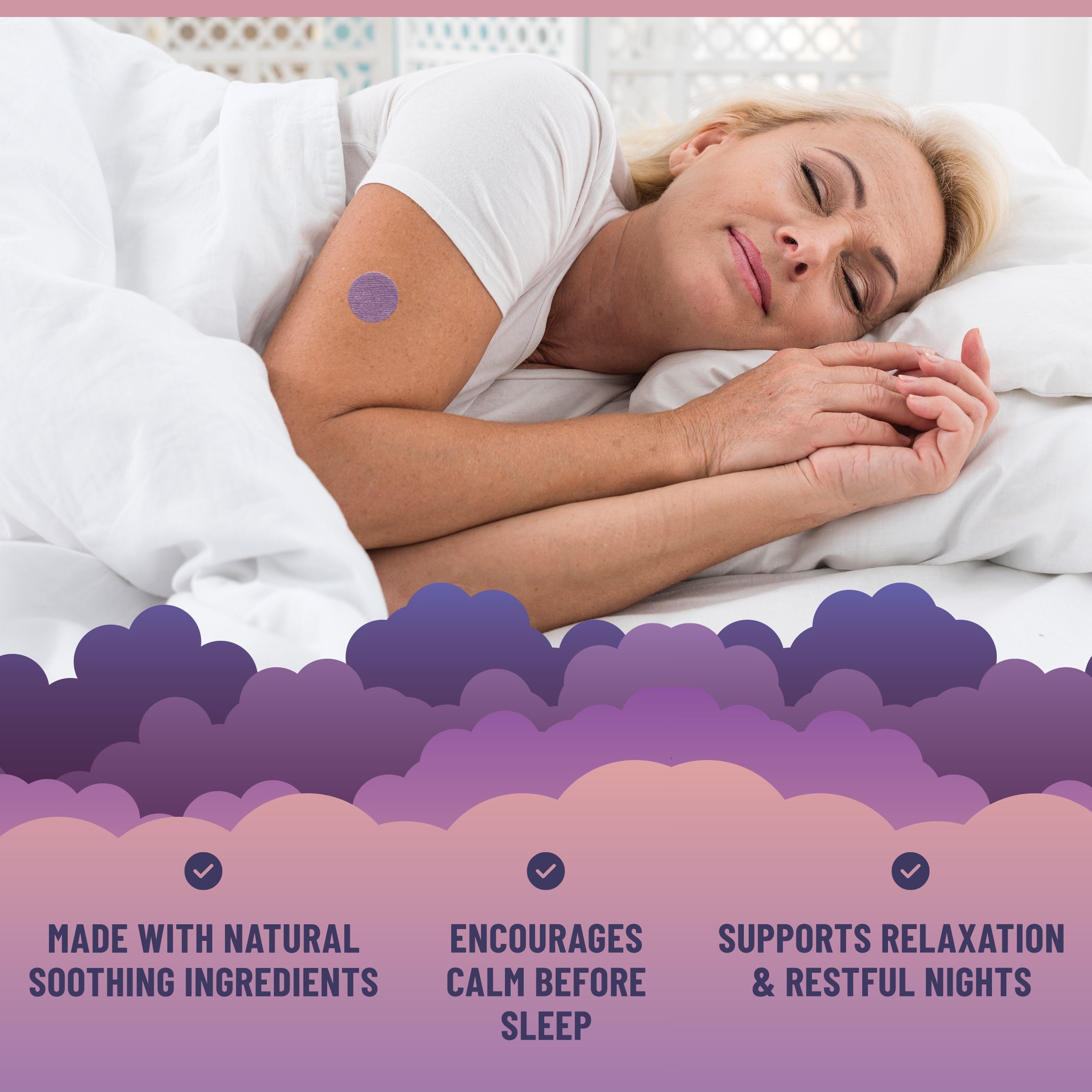 Natural Sleep Aid Patches with Melatonin and Herbal Extracts, 36