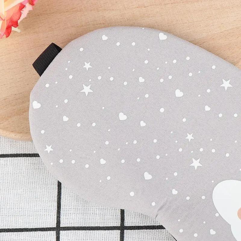 Kids Colorful Cartoon Sleep Mask for Comfortable Travel and Rest