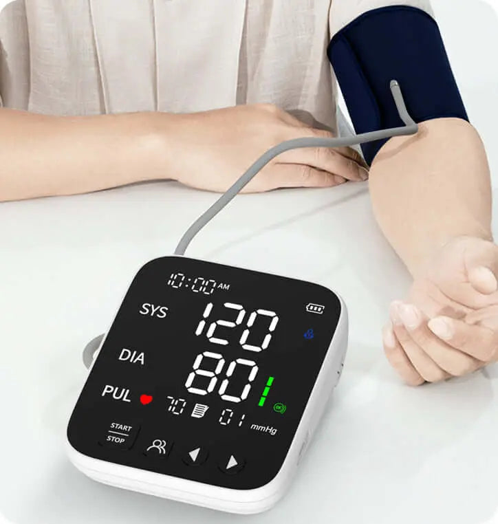 Med-Pat BP-S Arm Blood Pressure Monitor with Easy One-Touch Operation