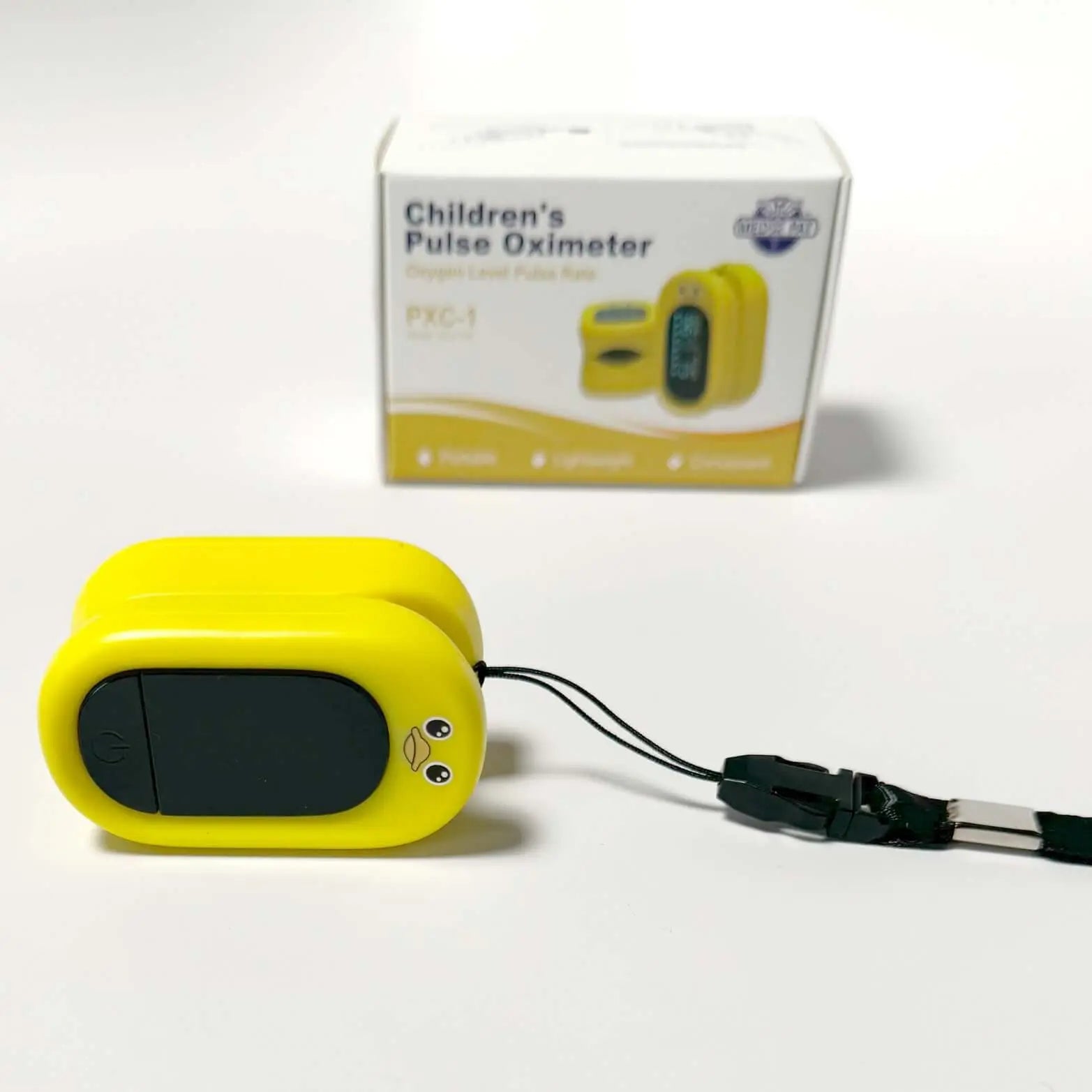 Med-Pat “Ducky” Kids Pulse Oximeter for Fast SpO₂ and Heart Rate