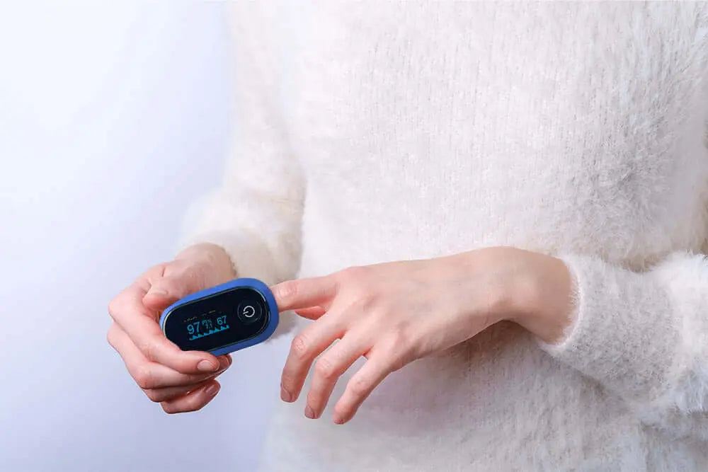Med-Pat PX-1 Fingertip Pulse Oximeter for Accurate SpO₂ and Pulse